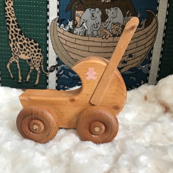 Rare Vintage 1960’s Wooden Car - Picture 2 of 8